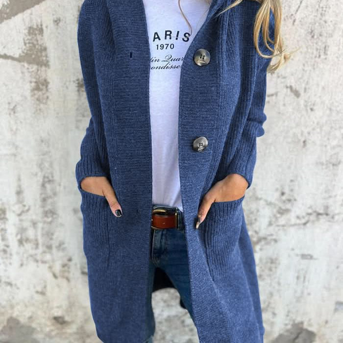 Cárdigan estampado elegante y cómodo para mujer.