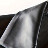 Blazer de PU elegante y holgado
