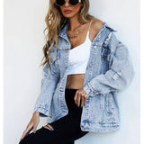 chaqueta vaquera utilitaria descolorida