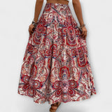 Vestido cómodo con estampado