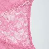 Blusa sexy de manga larga con lazo de encaje en la parte delantera.