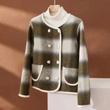 Chaqueta de invierno elegante, cómoda y moderna para mujer.