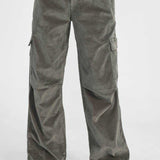 Pantalones cargo vintage holgados con piernas rectas