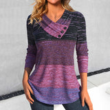 Brenda - Blusa inusual con diferentes colores.