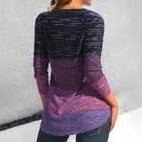 Brenda - Blusa inusual con diferentes colores.