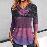 Brenda - Blusa inusual con diferentes colores.