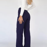 Pantalones de cintura alta para mujer - Cómodos y transpirables