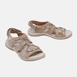 Sandalias de mujer – Punta abierta – Suela acolchada – Tiras ajustables y cómodas