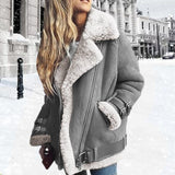 Léa - Chaqueta de cuero para mujer