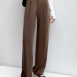 Pantalones de cintura alta para mujer - Corte acampanado moderno - Elegantes y cómodos