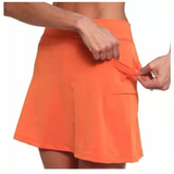 Falda pantalón deportiva para mujer: elástica y transpirable, cintura elástica cómoda.