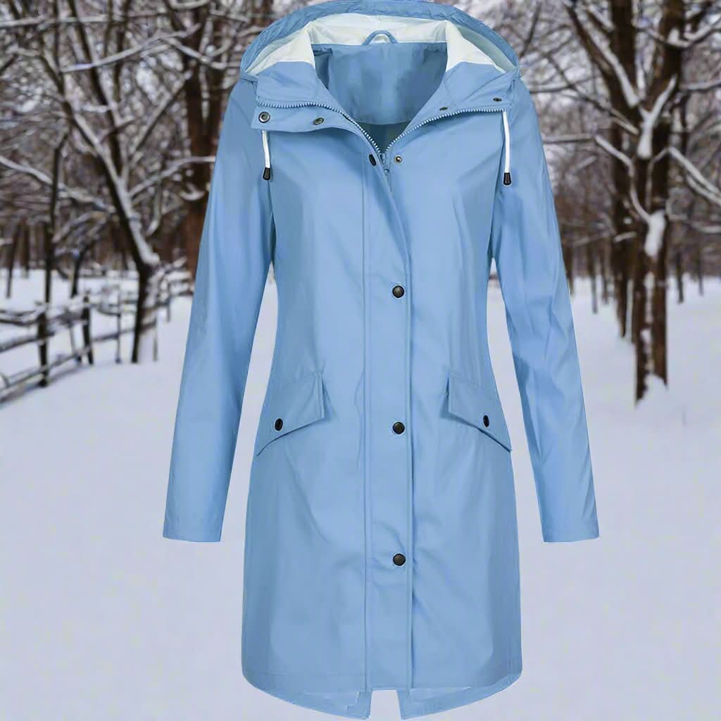 Chaqueta impermeable duradera y elegante para mujer