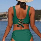 Mille - Traje de baño bikini liso