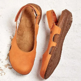 Sandalias cerradas para mujer – Sujeción cómoda – Correa ajustable – Tejido transpirable