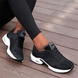 Zapatillas deportivas para mujer - Malla transpirable - Comodidad acolchada - Suela antideslizante