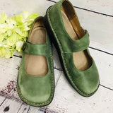 Zapatos Mary Jane para mujer: punta redonda clásica, correa con hebilla y suela cómoda.