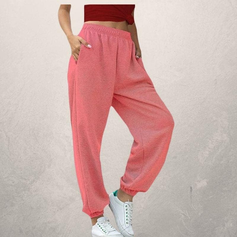 Pantalones deportivos para mujer: cómodos y elegantes, cintura elástica y corte moderno.