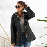 Helma - Chaqueta de invierno de moda (resistente al viento y al agua)