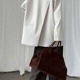 Blazer con espalda abierta y corte relajado