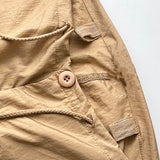 Pantalones cargo holgados de paracaídas de verano con cordón