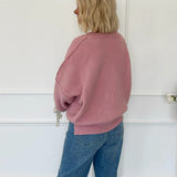 Sudadera oversize con paneles y lazo 3D