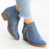 Alina – Botas de moda para mujer con cremallera