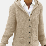 Cárdigan Lilou Warm con botones | Cárdigan para mujer