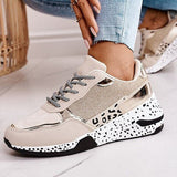 Zapatillas Ava cómodas de suela gruesa | Zapatillas con detalles reflectantes para mujer