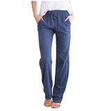 Pantalones Amélie con cintura elástica | Pantalones anchos para mujer