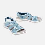 Sandalias de mujer – Punta abierta – Suela acolchada – Tiras ajustables y cómodas