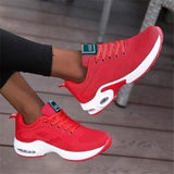 Zapatillas deportivas para mujer - Malla transpirable - Comodidad acolchada - Suela antideslizante