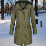 Chaqueta impermeable duradera y elegante para mujer