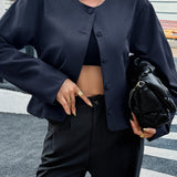 chaqueta casual sencilla