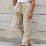 Pantalones de mujer - Cintura elástica - Cómodos y casuales