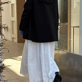 Blazer con bloques de color elegante e informal