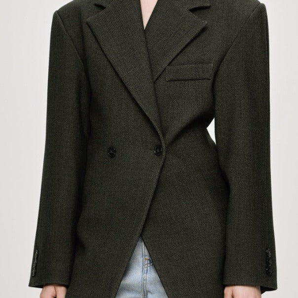 Blazer elegante y holgado