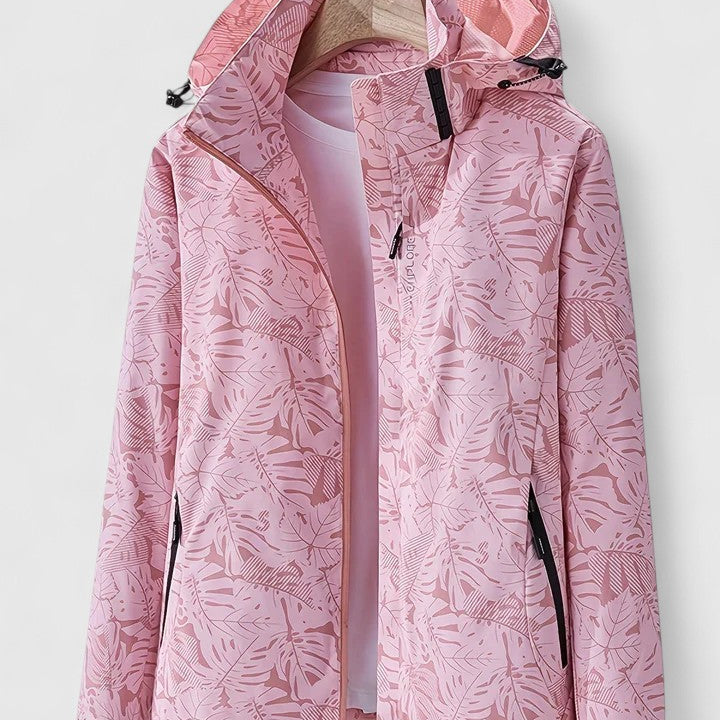 Tjaša – Chaqueta elegante con un patrón botánico
