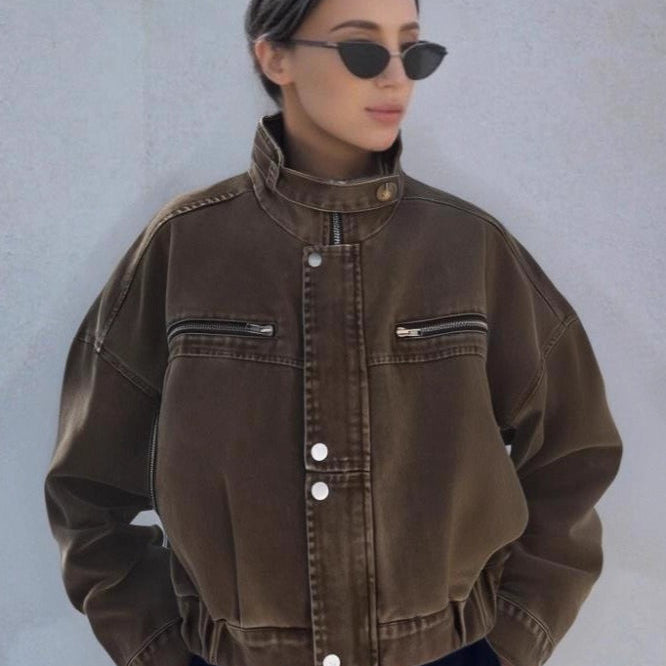 Chaqueta corta de trabajo vaquera