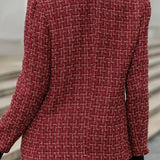 Blazer casual cruzado