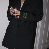 Blazer de gran tamaño