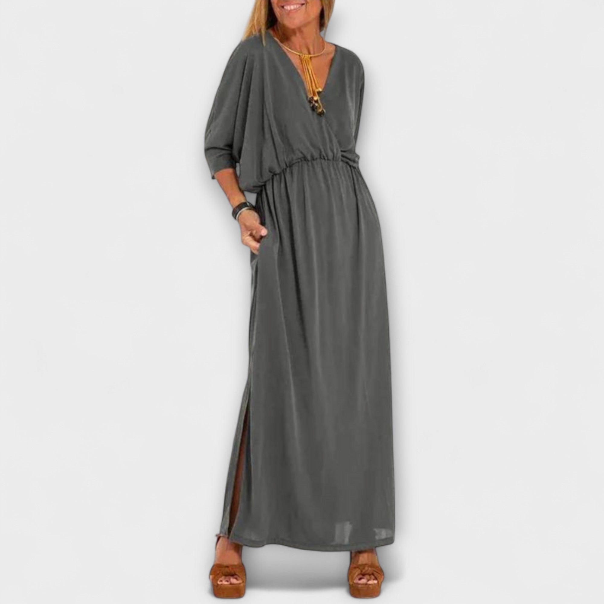 Lani - Vestido Maxi Vintage