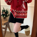 Chaleco oversize con pompones