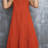 Luisa - Vestido holgado de cuello redondo