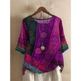 Valerie - Top boho colorido