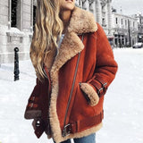 Léa - Chaqueta de cuero para mujer