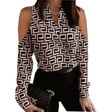 Nicolette - Elegante blusa con escote en V