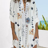 Selina - Vestido casual con estampado floral