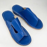 Sandalias de mujer - Piel auténtica - Comodidad transpirable - Suela plana estable