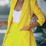 Nina - Conjunto de pantalón y blazer de alta calidad en colores impresionantes