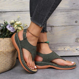 Sandalias de mujer – Chanclas cómodas – Plantilla ortopédica – Tira trasera